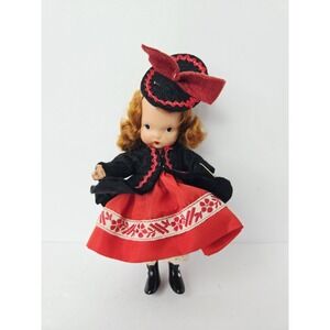 Vintage Nancy Ann Storybook Doll moveable legs 123 One Two